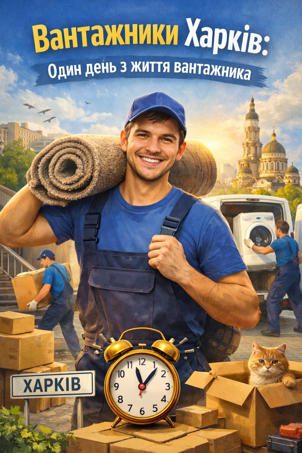 Вантажники Харків - один день з життя вантажника